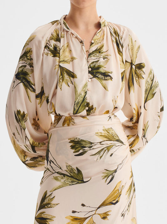 Image of Blouses. Productname: MORRISON AURELIA BLOUSE in Print colour by brand - Morrison
