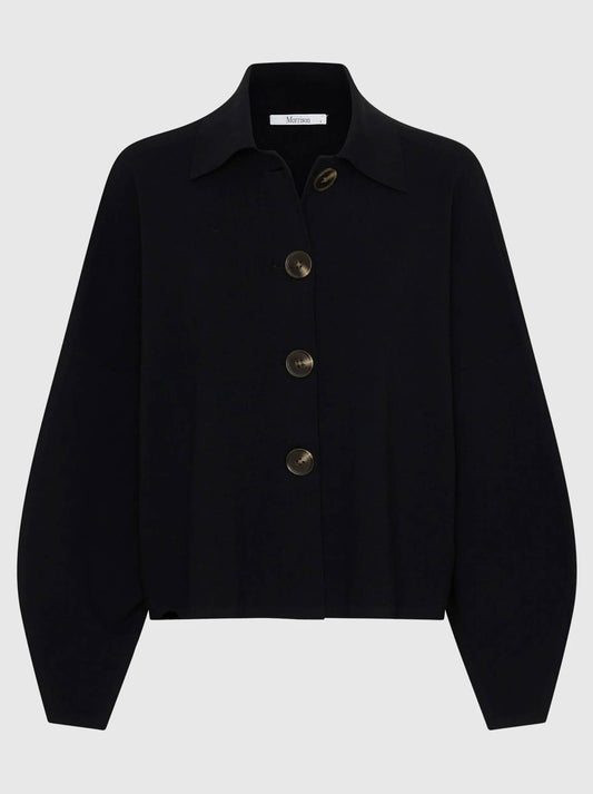 MORRISON BENNETT KNIT CARDIGAN (Black)