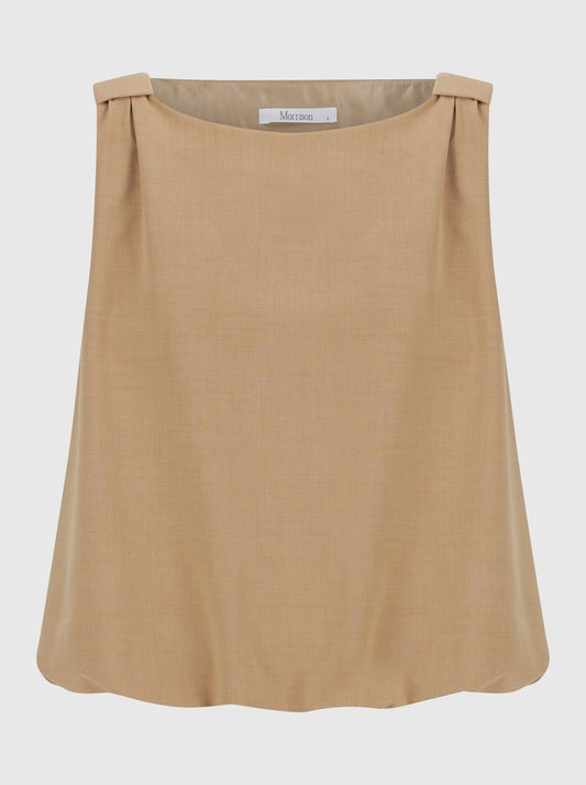 MORRISON BRIXTON TOP (Biscuit)