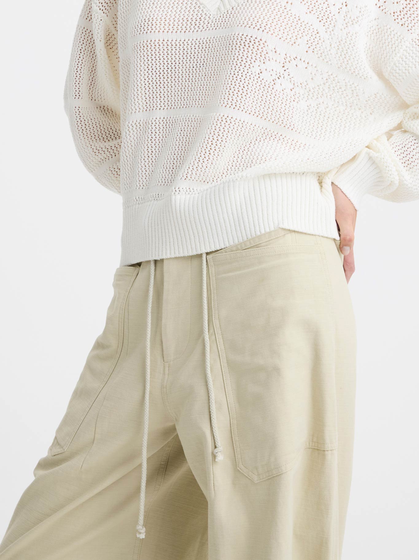 MORRISON CHARLIE CARGO PANT (Chalk)