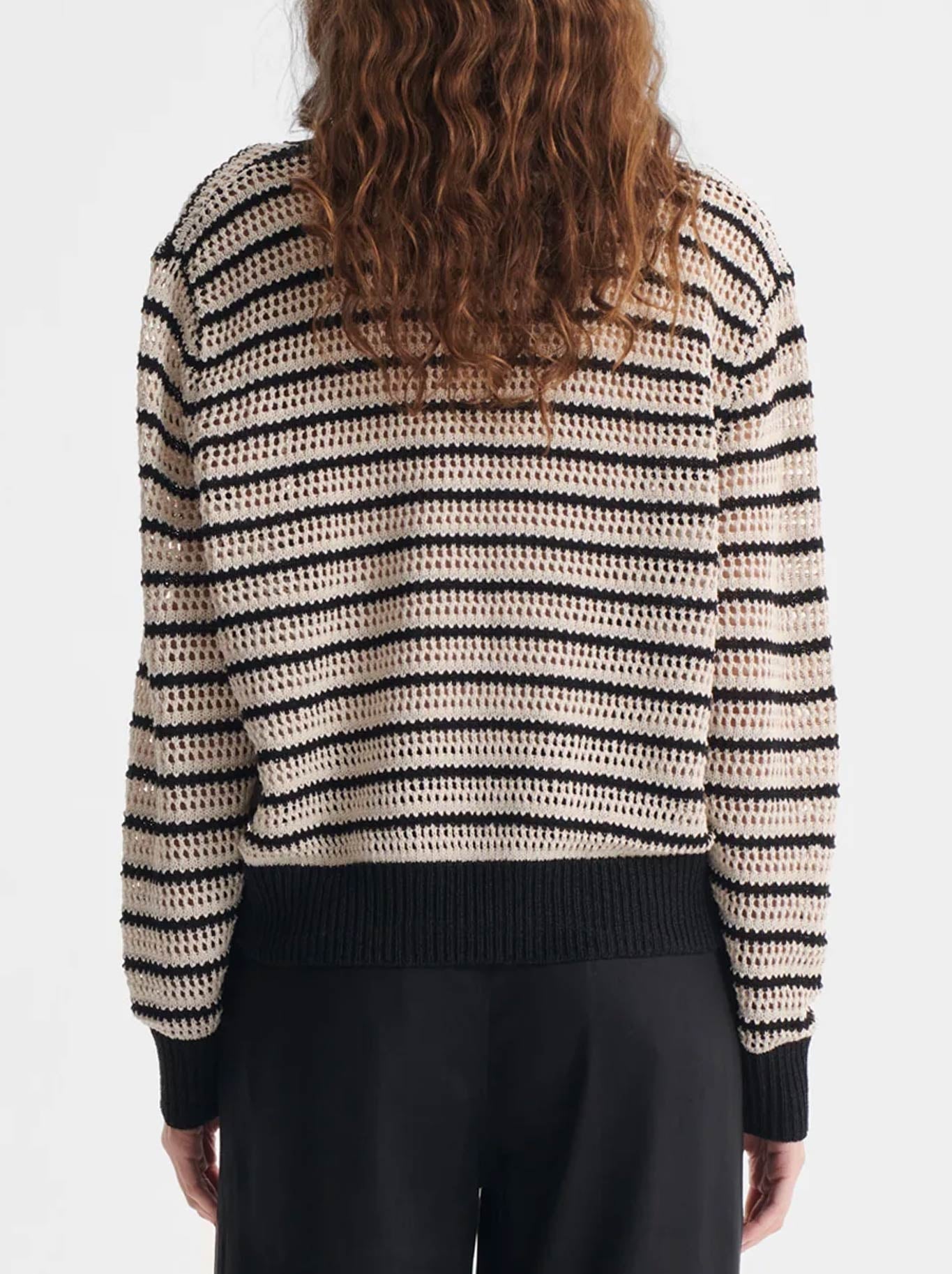 MORRISON CLOVER KNIT PULLOVER (Stripe)