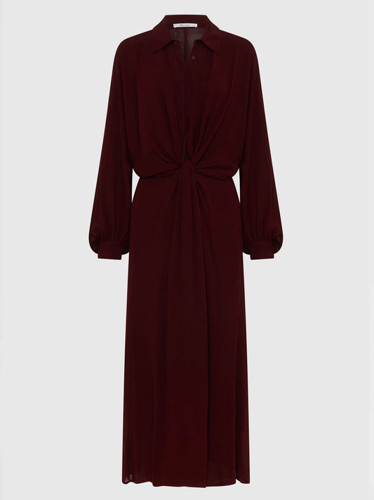 MORRISON FLORIAN SHIRT DRESS (Pinot)