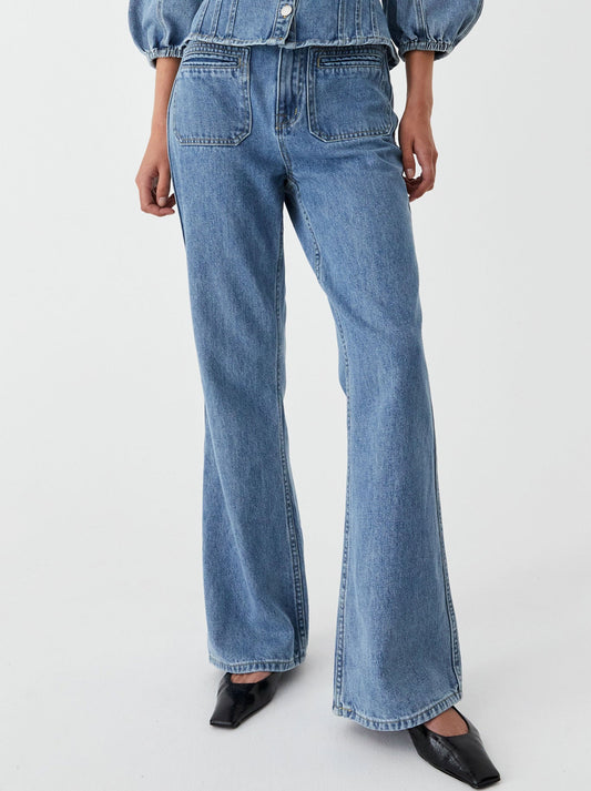 Image of Jeans. Productname: MORRISON ISAAC DENIM JEAN in Blue colour by brand - Morrison