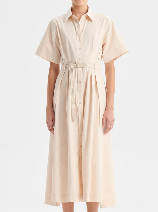 Image of Dresses. Productname: MORRISON INGRID SHIRT DRESS in Chalk colour by brand - Morrison