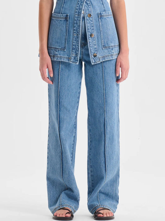 Image of Jeans. Productname: MORRISON JACQUE DENIM JEAN in Light Blue colour by brand - Morrison