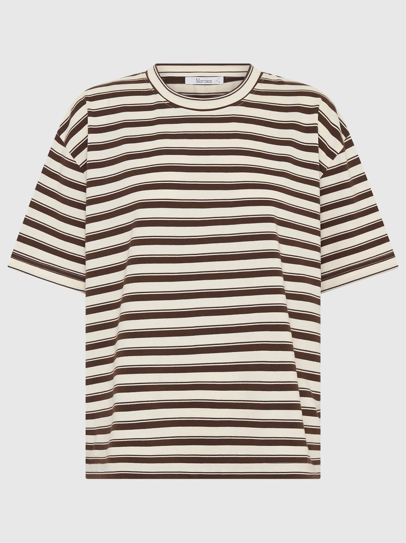 MORRISON JERICHO STRIPE TEE (Espresso)
