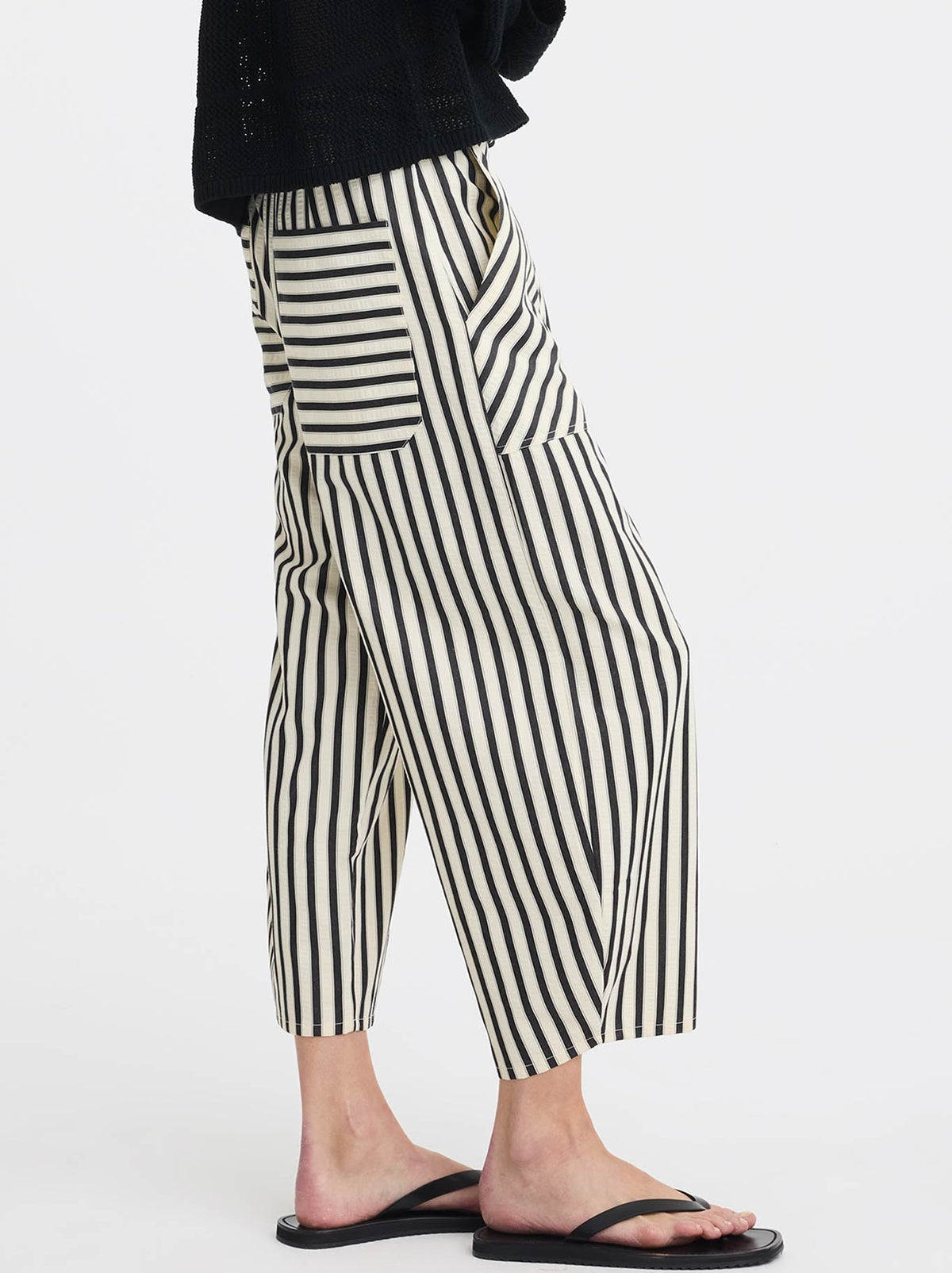 MORRISON MARINA CROP PANT (Stripe)
