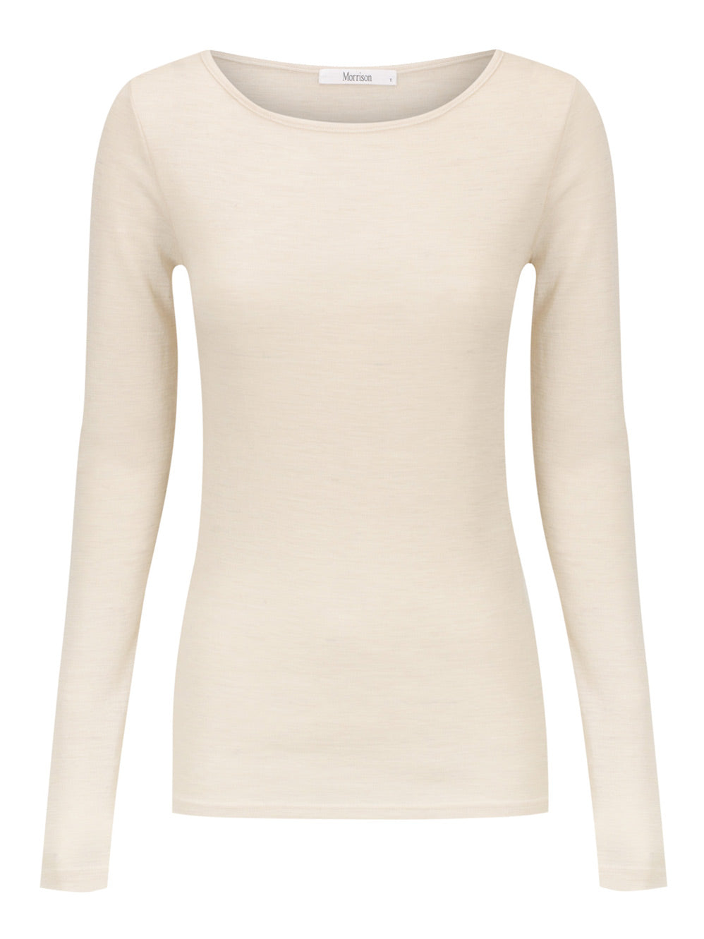 MORRISON MORRI MERINO ROUND NECK (Black)
