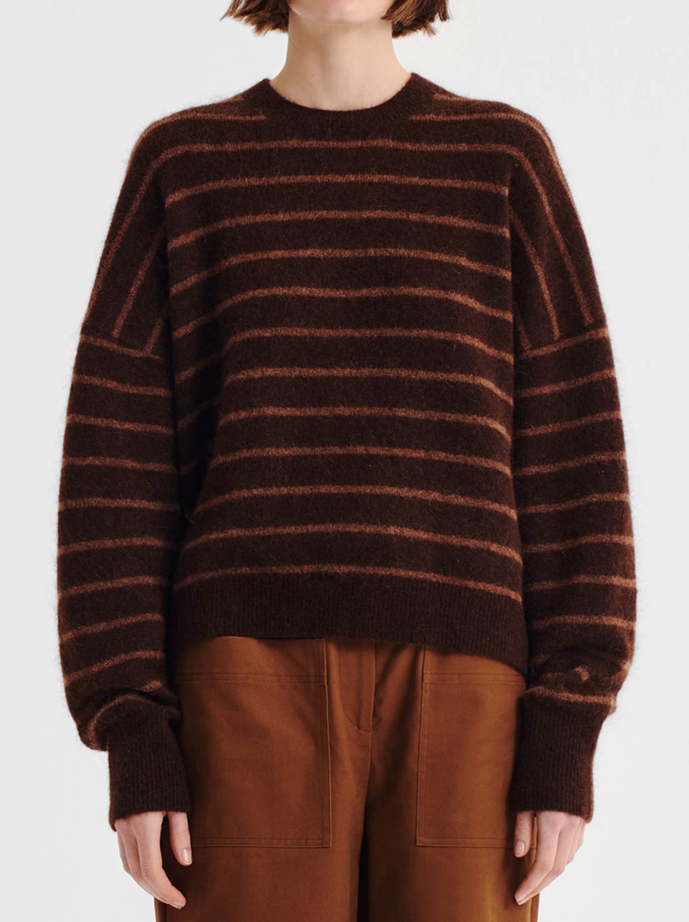 MORRISON ALBI KNIT PULLOVER (Smoke)