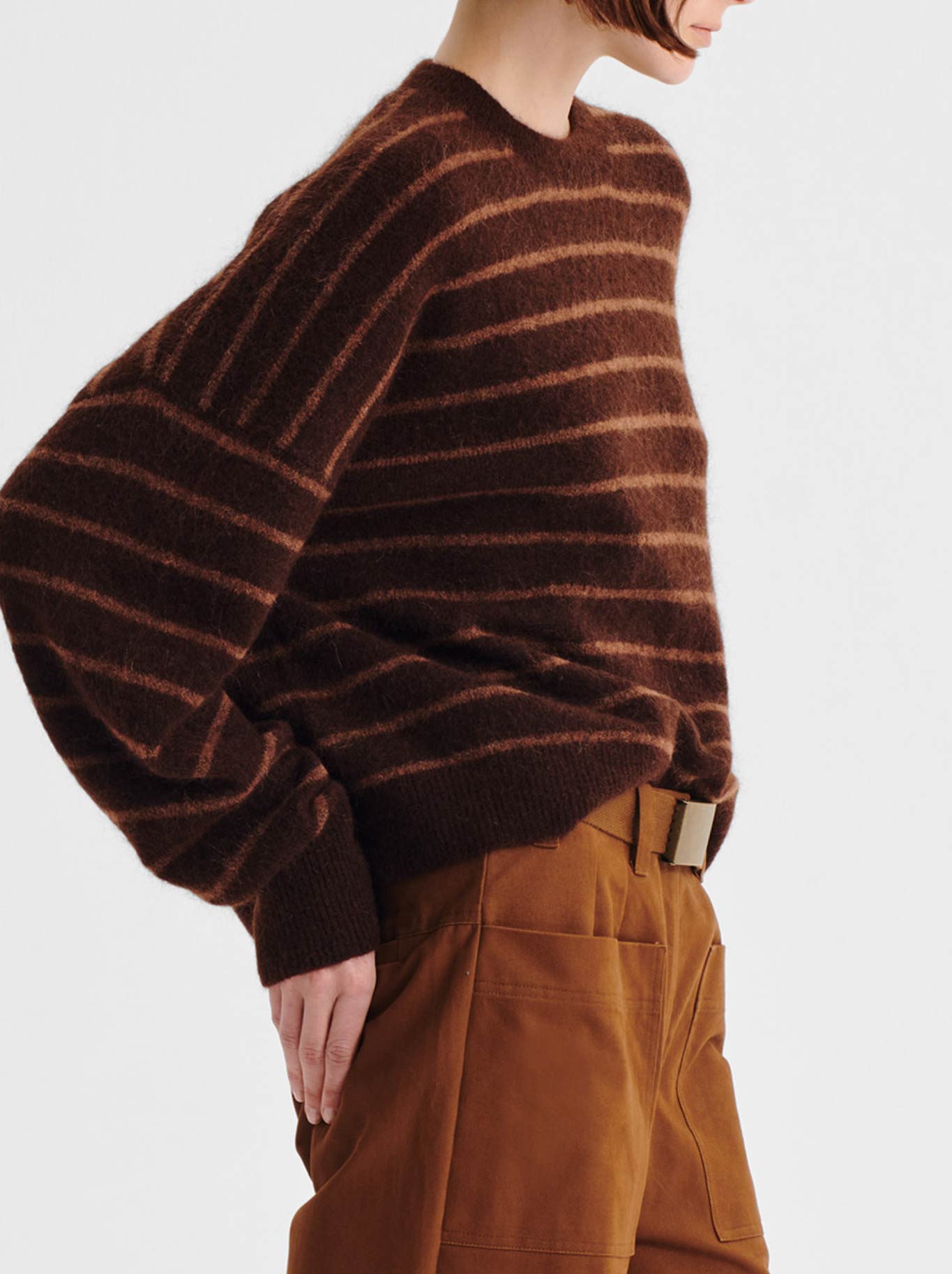 MORRISON ALBI KNIT PULLOVER (Smoke)