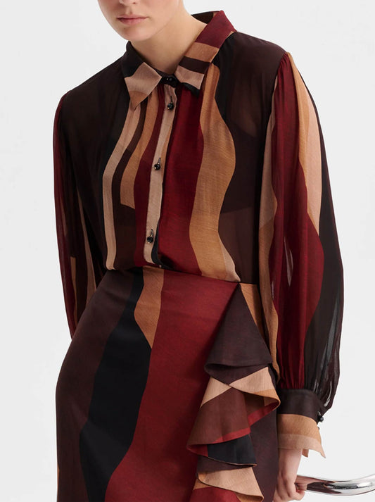 Image of Shirts. Productname: MORRISON ORLA SHIRT in Print colour by brand - Morrison