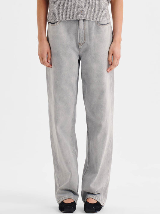 Image of Jeans. Product name - MORRISON REID DENIM JEAN in Ash colour by brand - Morrison