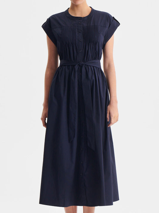 Image of Dresses. Productname: MORRISON ROMY SHIRT DRESS in Navy colour by brand - Morrison