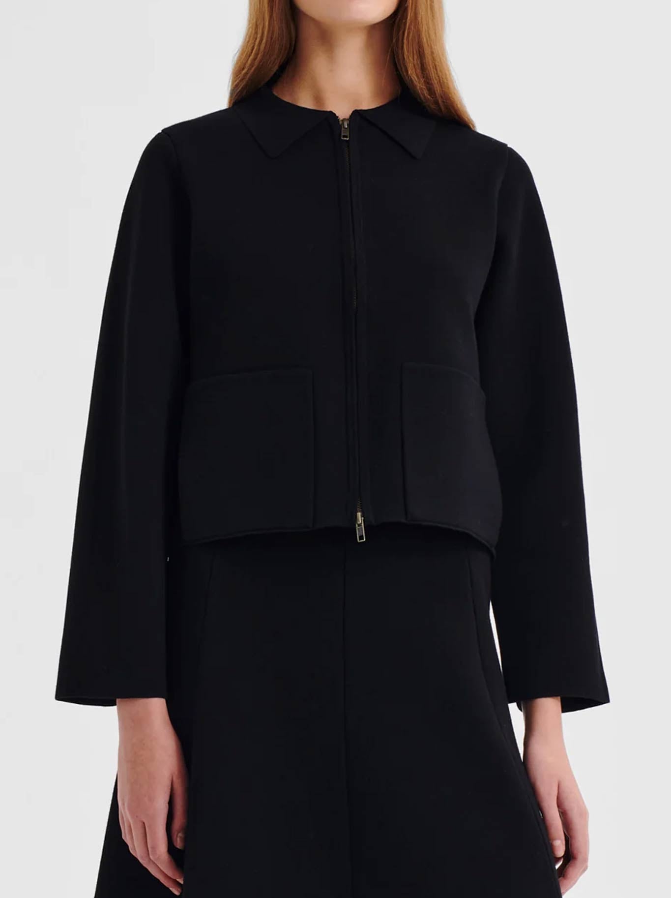 Image of Coats & Jackets. Product name - MORRISON RONAN JACKET in Black colour by brand - Morrison