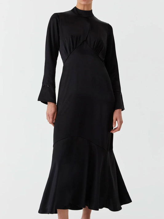 Image of Dresses. Productname: MORRISON SABINE DRESS in Black colour by brand - Morrison