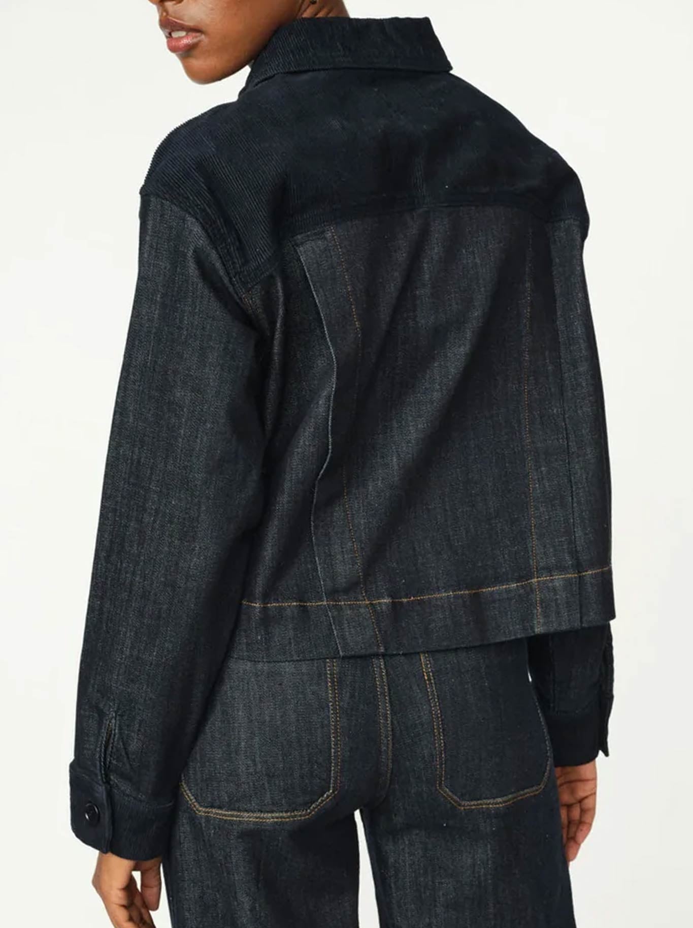 MOS MOSH PENNE DAW DENIM JACKET (Dark Blue)