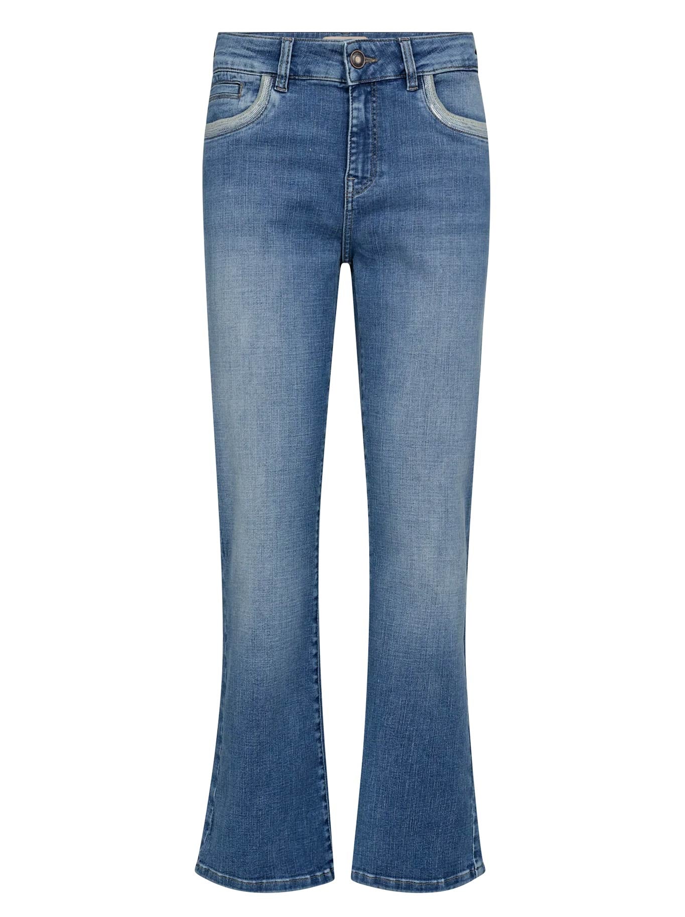 MOS MOSH CECILIA PERLA JEAN (Midblue)