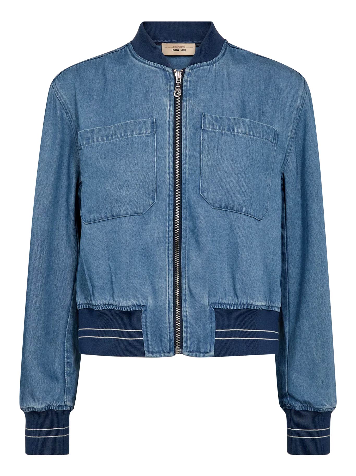 MOS MOSH CATE ONYX JACKET (Light Blue Denim)