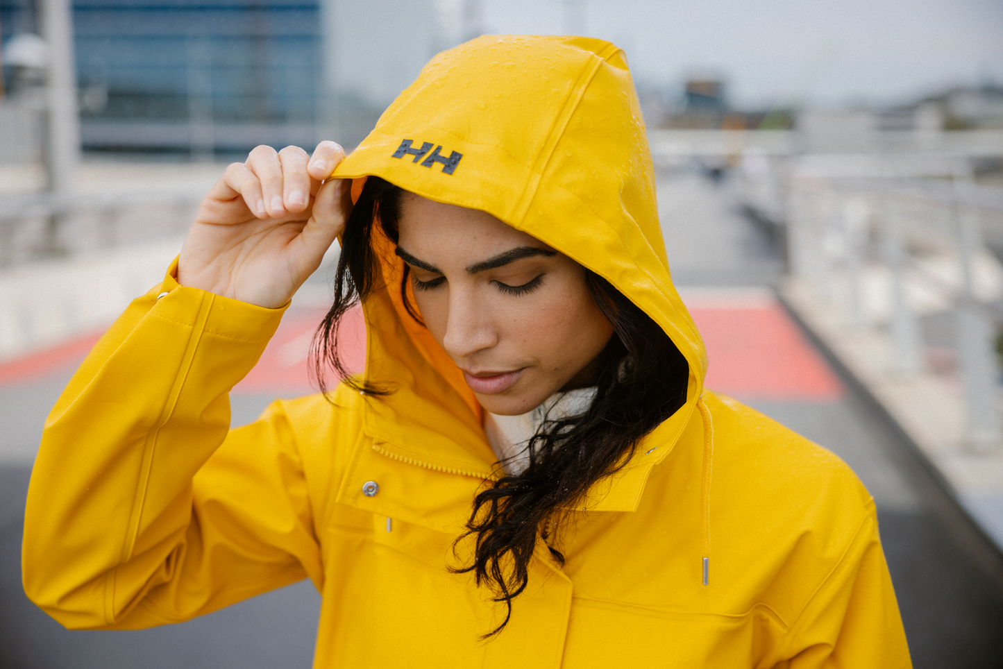 Helly Hansen W MOSS RAIN COAT (Essential Yellow)