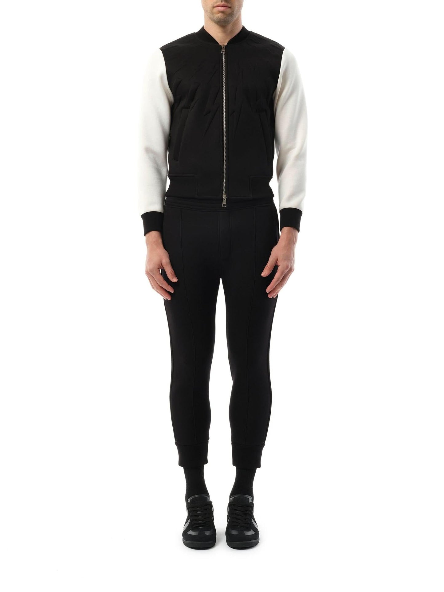 NEIL BARRETT Zip Sweatshirt (Black)