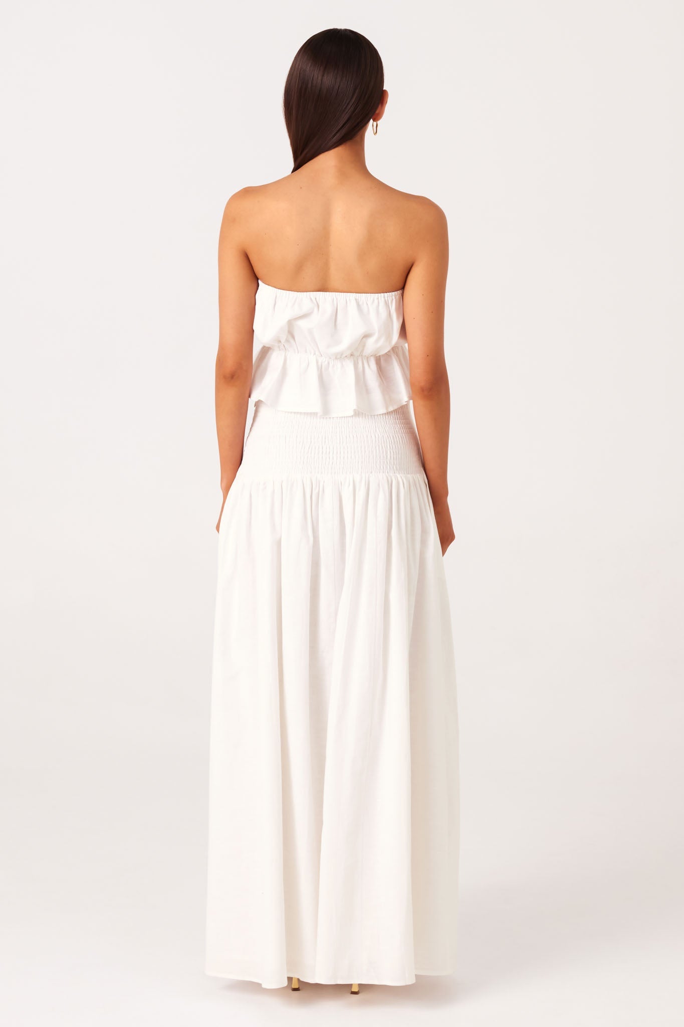 SNDYS NESA MAXI SKIRT (White)
