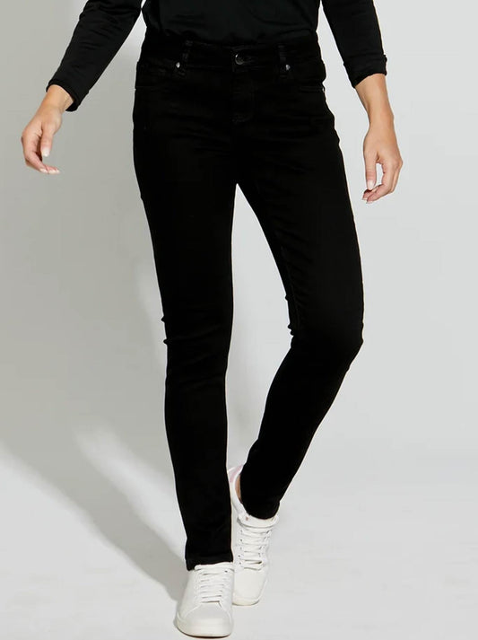Image of Jeans. Product name - New London Olney Slim Jean in Black colour by brand - New London