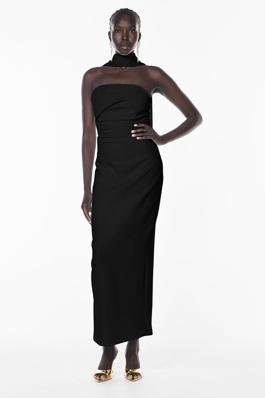 Glossed Over Scarf (Black)