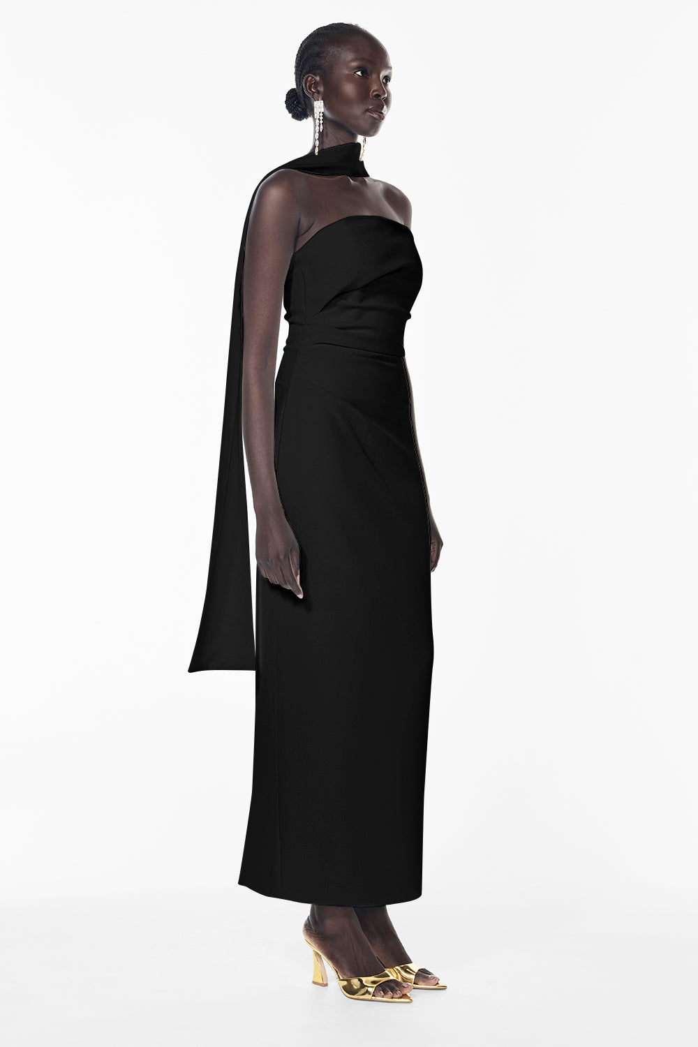 Glossed Over Scarf (Black)