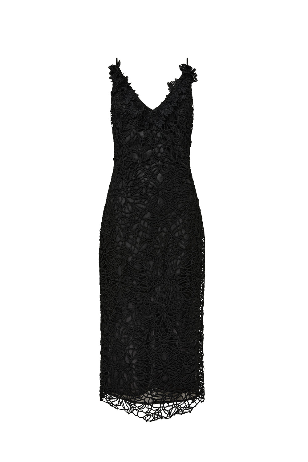 Image of Dresses. Productname: Tea Ceremony Midi Dress in Black colour by brand - Manning Cartell