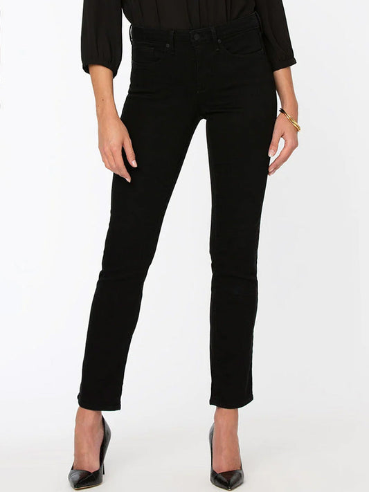 Image of Jeans. Productname: NYDJ SHERI SLIM JEAN in Black colour by brand - Nydj