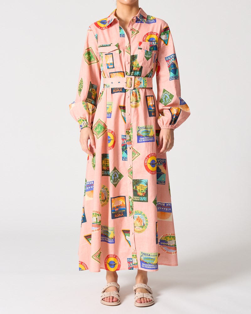 Image of Dresses. Productname: Nantucket Dress in Jetsetter colour by brand - Walnut Melbourne