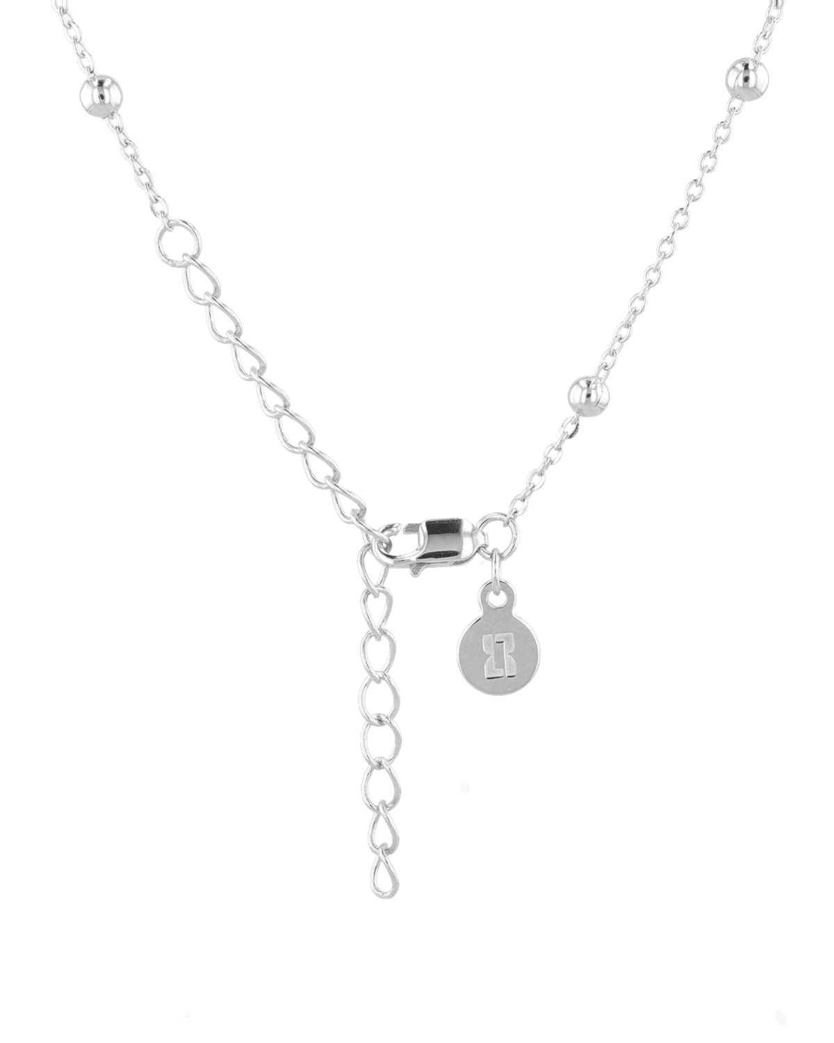 LAVANA Nara Silver Station Chain Necklace