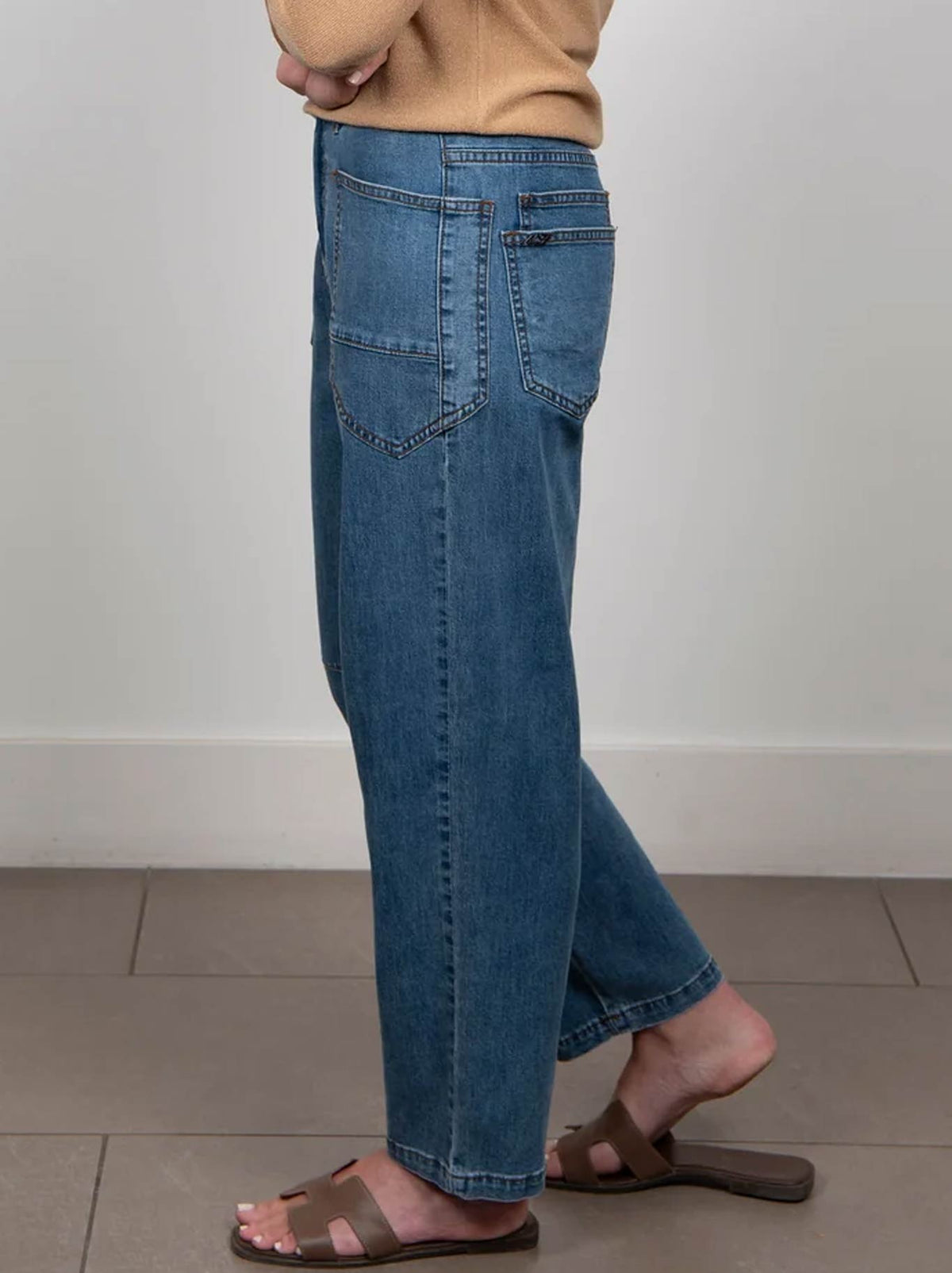 NEW LONDON DURHAM BARREL JEAN (Lightwash)