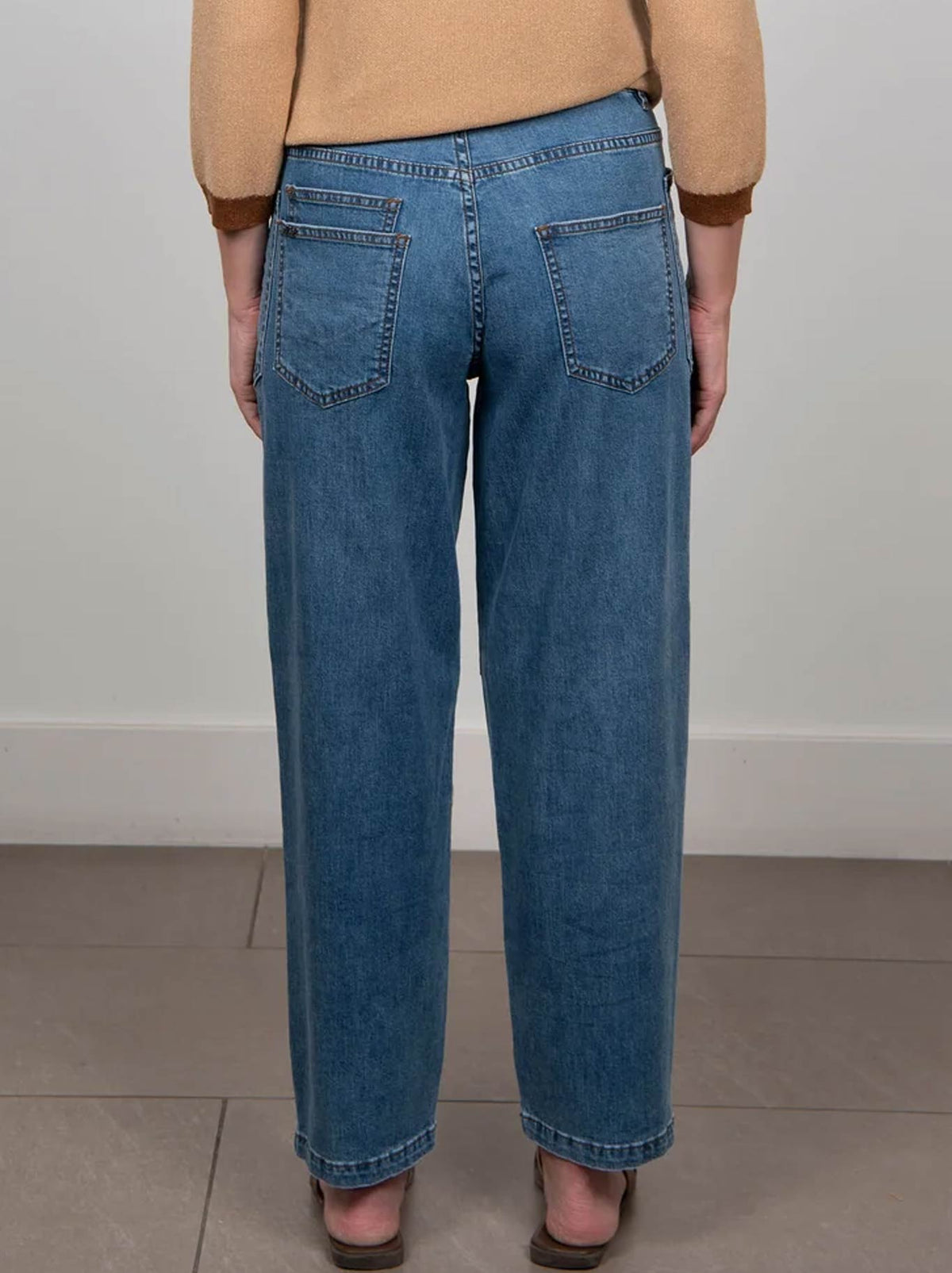 NEW LONDON DURHAM BARREL JEAN (Lightwash)