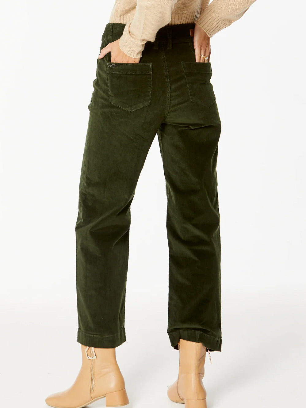 NEW LONDON PENRITH MID RISE CORD JEAN (Olive)