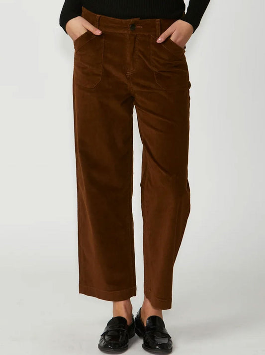 NEW LONDON PENRITH MID RISE CORD JEAN (Black)