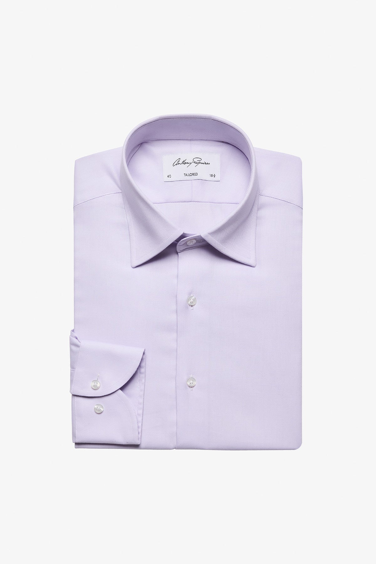 Anthony Squires Norris Formal Shirt Lilac (Twill)