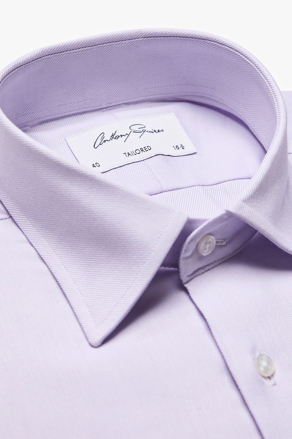 Anthony Squires Norris Formal Shirt Lilac (Twill)