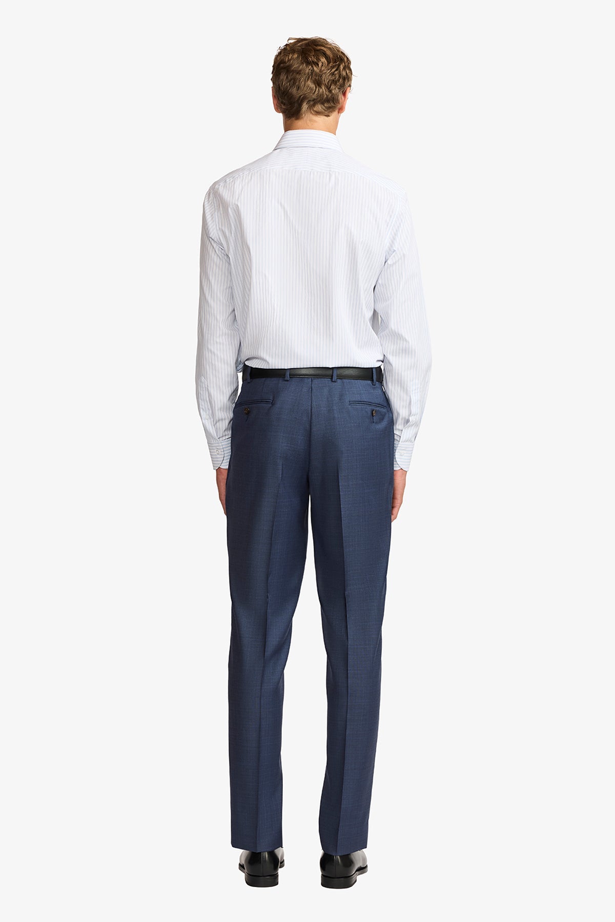 Anthony Squires Norris formal shirt stripe (Blue)