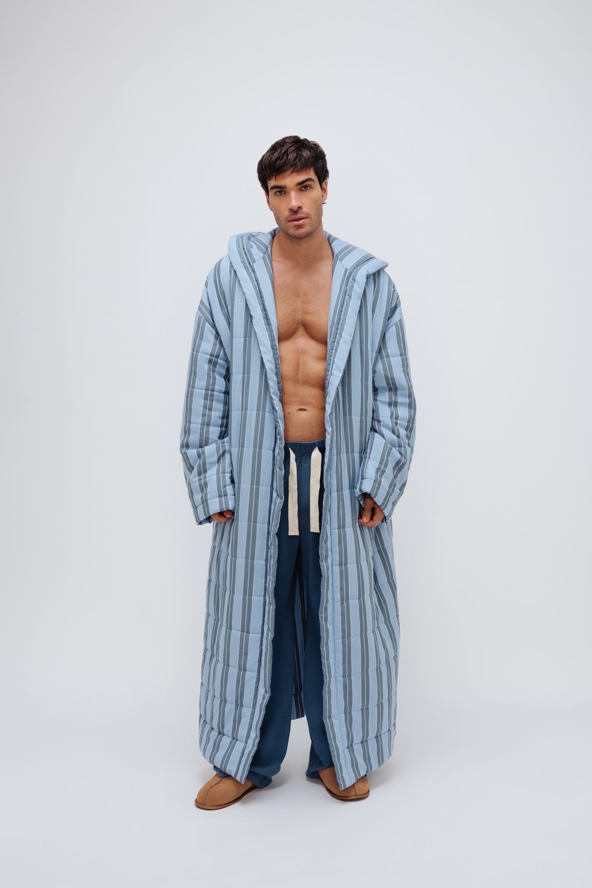 NUNE Doona Robe Long (Daybreak Stripe)