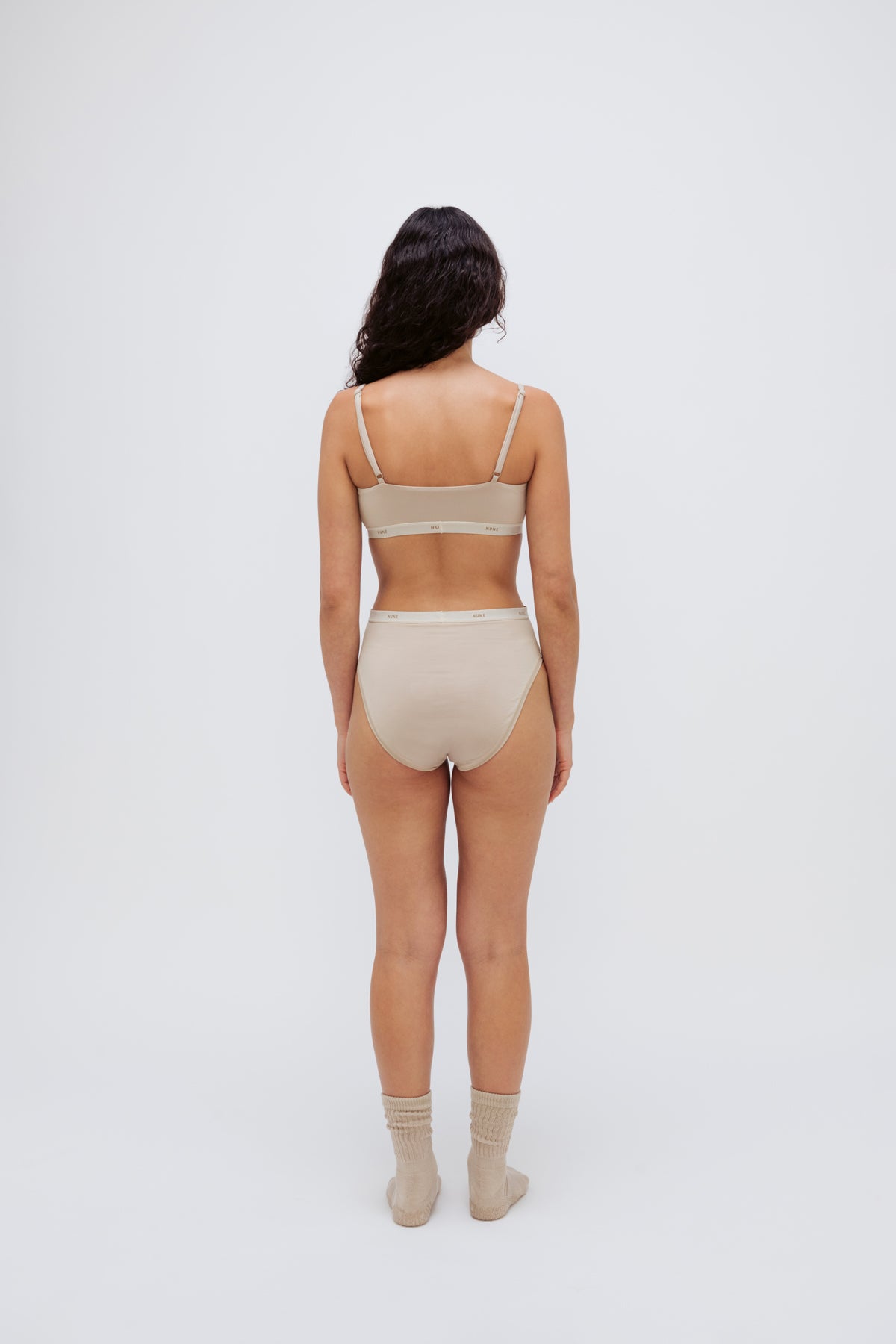 NUNE High Waist Brief (Latte)