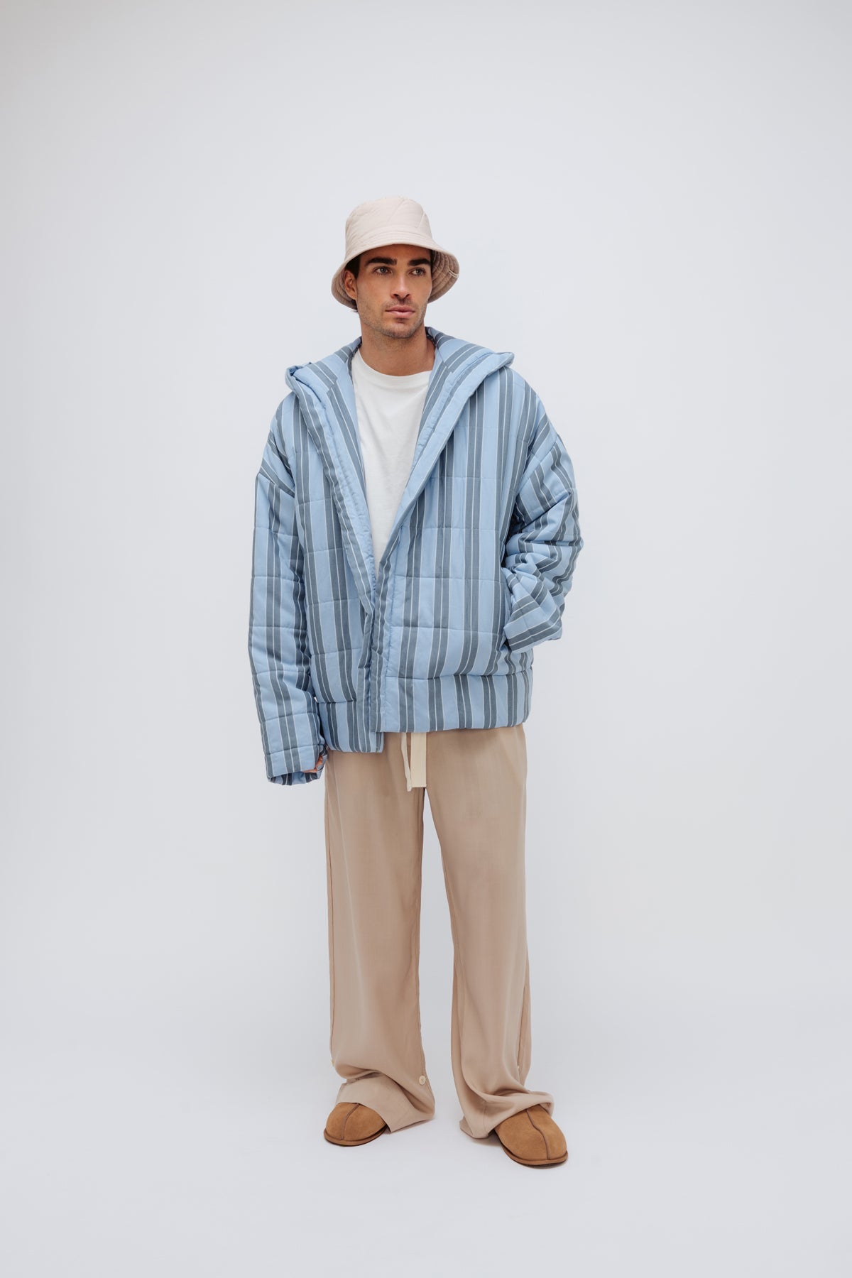 NUNE Doona Robe Short (Daybreak Stripe)