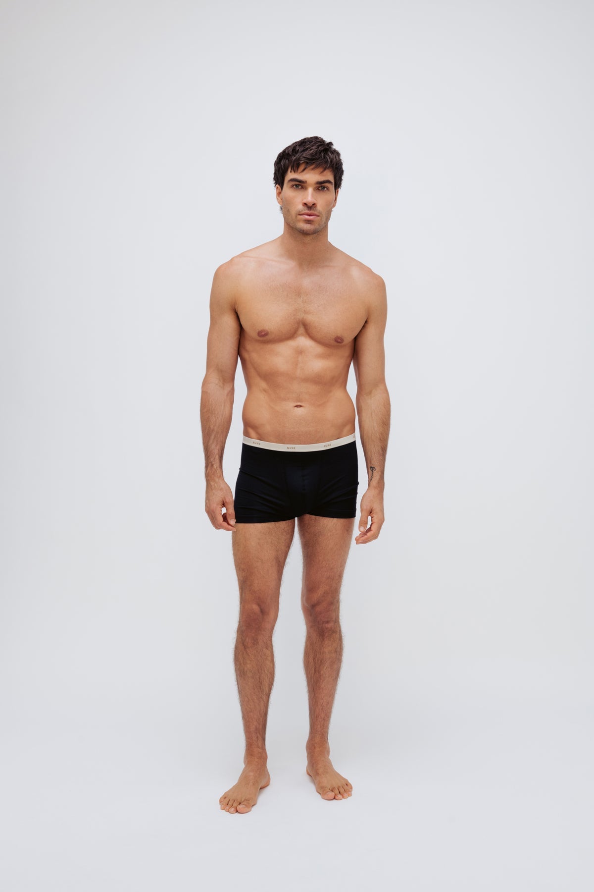 Image of Lingerie. Product name - Original Boxer Brief Mens White in White colour by brand - NUNE