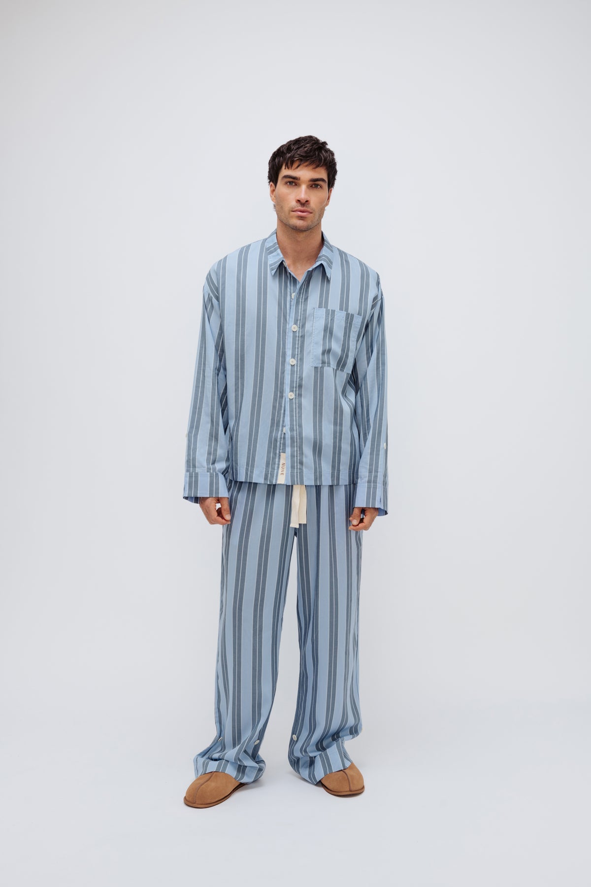 NUNE Long Sleep Pant Macel (Daybreak Stripe)