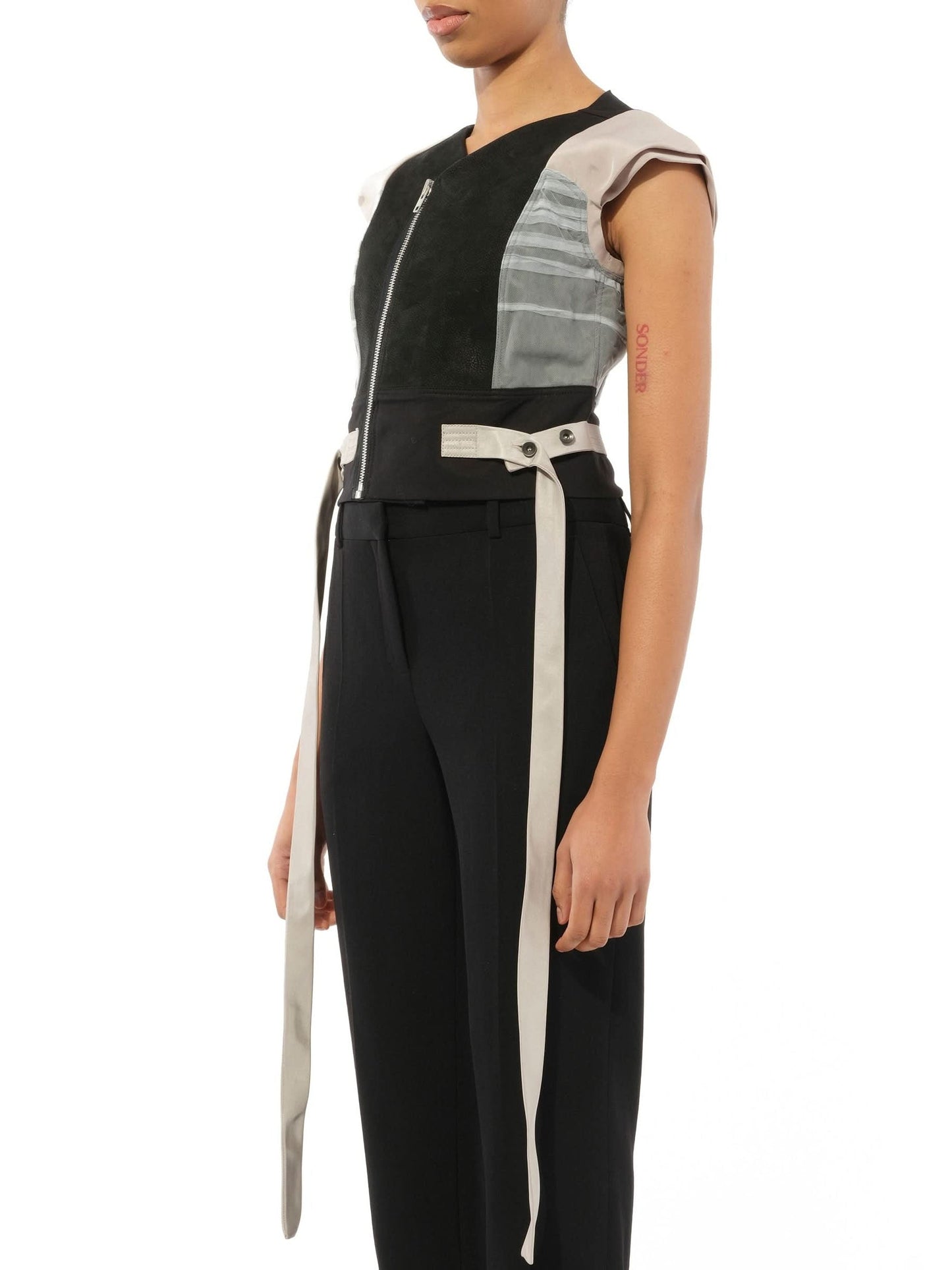 RICK OWENS Nymph Biker Leather (Black)