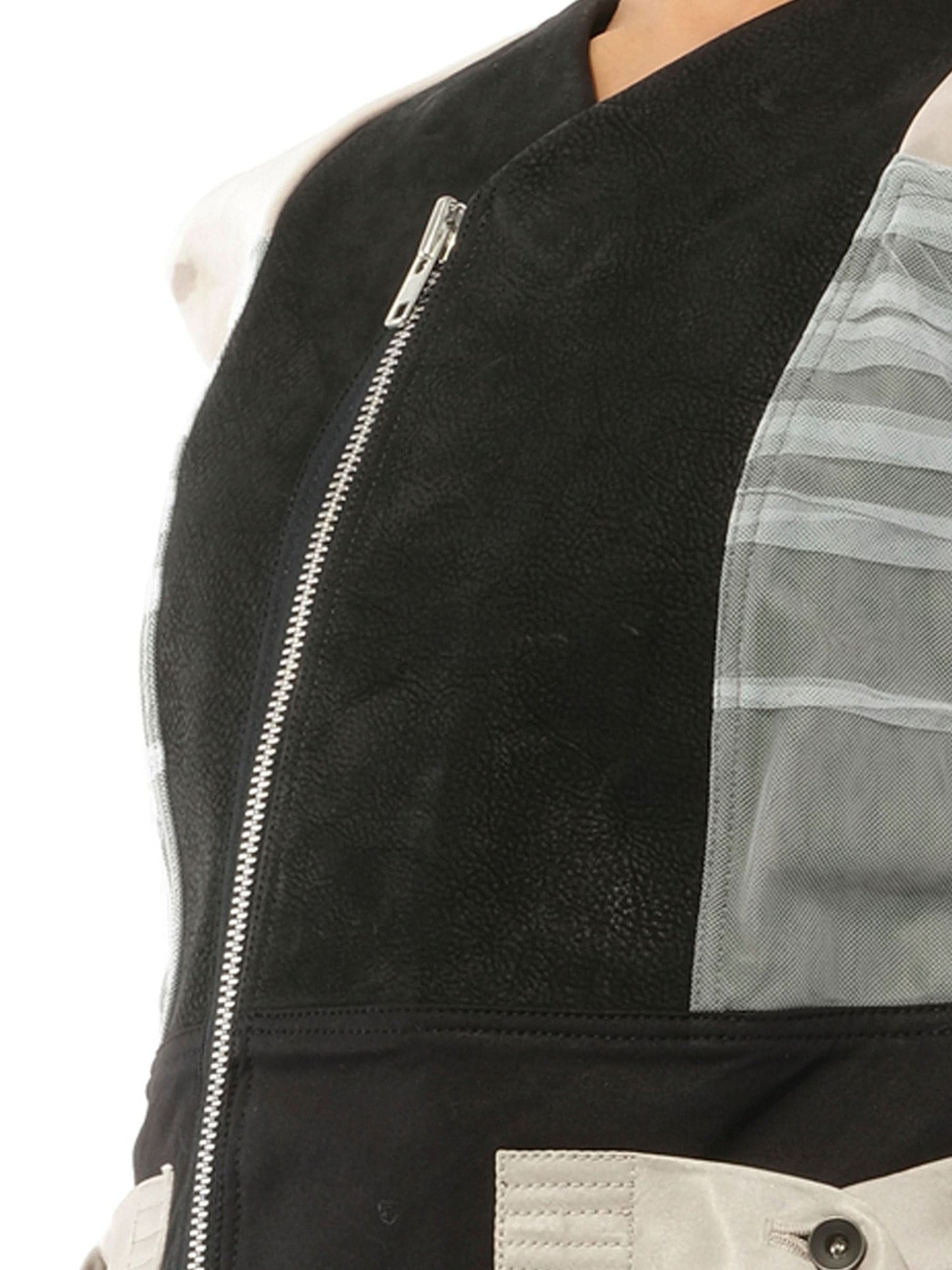 RICK OWENS Nymph Biker Leather (Black)