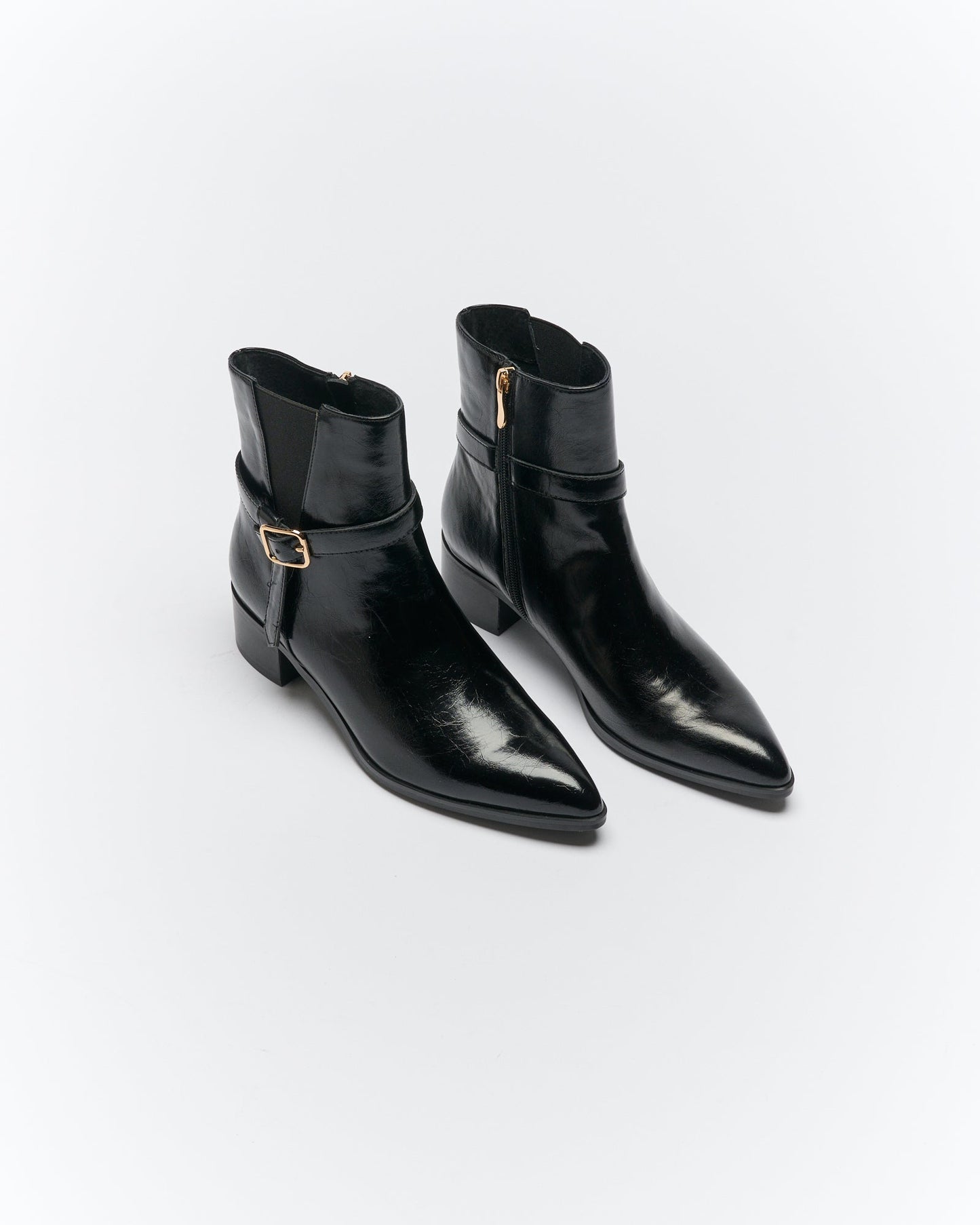 Walnut Melbourne Nyx Boot (Black)