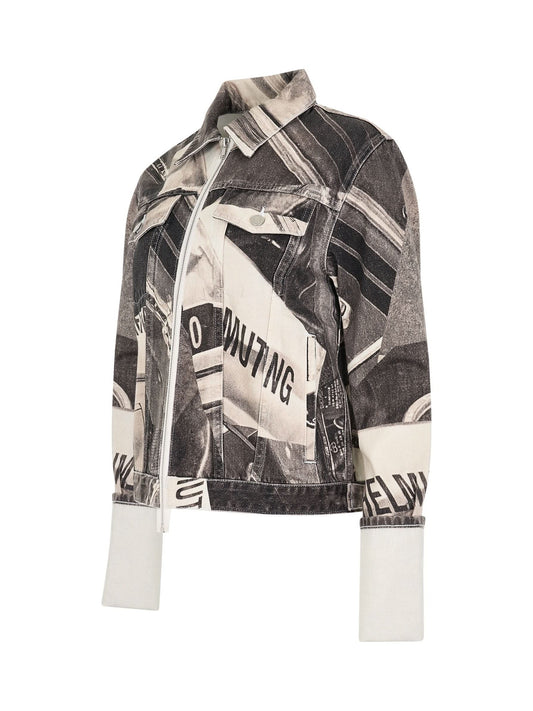 HELMUT LANG Helmut Lang Cuff Zip Trucker (Black)