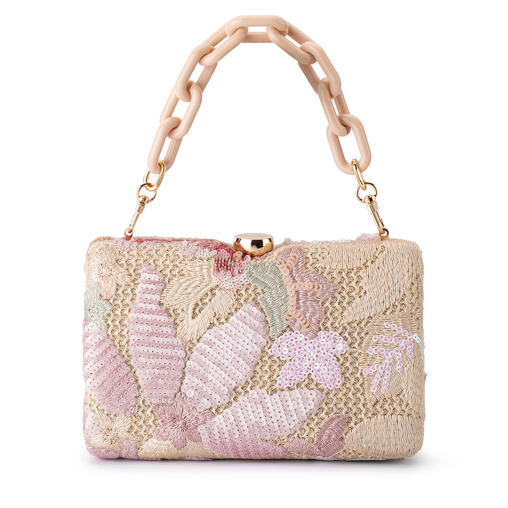 Olga Berg GRETA Clutch (Floral)