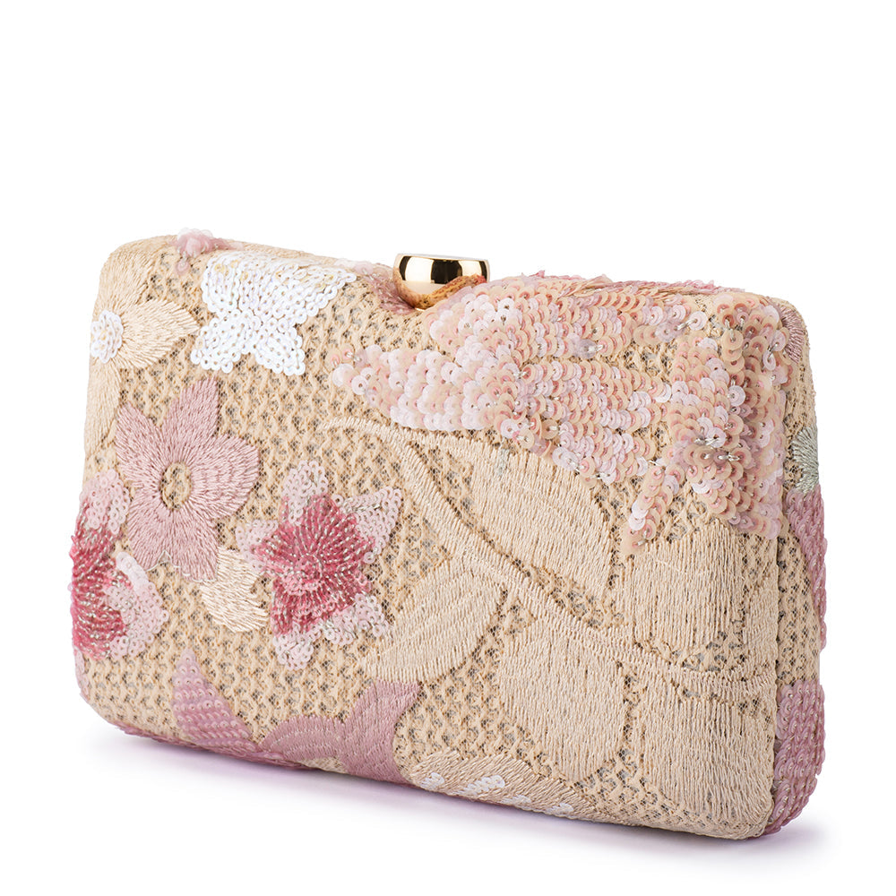 Olga Berg GRETA Clutch (Floral)